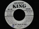 Mac Curtis-You Ain't Treatin' Me Right/Low Road-King 4965-ROCKABILLY RARE WLP