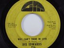 Northern Soul 45 DEE EDWARDS Why Can't There Be Love GM HEAR