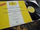 Ravel / Mihalovici: Sonatas - Max Rostal **Deutsche Red Stereo ED1 Tulip LP**