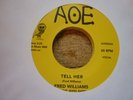 northern soul fred williams tell her aoe uk deleted reissue 45