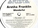 ARETHA FRANKLIN   WONDERFUL  MODERN SOUL  4 trks 12-INCH  PROMO 2003
