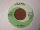 Beatles GREEN STARLINE 45 & Sleeve (NM) Do You Want To Know a Secret EAST COAST