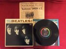 Beatles MEET THE BEATLES original Mono lp with Beatles tabloid News Paper
