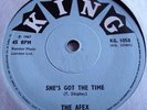 THE AFEX   SHE'S GOT THE TIME ** 1967 KING 45 PSYCH MOD MINT-