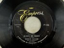 Eddie Saxon w/ The Paramounts - 1-Side Soul Empress 45 RPM - Blues No More B3