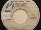 PRINCE AND THE REVOLTION - Love or Money / Kiss - RARE PANAMA 45 PROMO