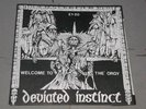 Deviated Instinct:   Welcome To The Orgy  orig anarcho crust 1987  7
