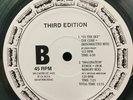 Ultra Hot Razor Cuts Third Edition rare acid house EP Clear Vinyl The Cure U2