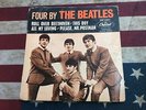 The Beatles Four By The Beatles 45 Record Capitol EAP 1-2121 Rare  Pics