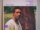 LP Max Roach - Members, Don't Git Weary US 1968 SD-1510 Original 1st Pressing