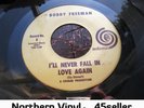 ? BOBBY FREEMAN 'I'll Never Fall In Love Again / The Duck' Northern Soul 45