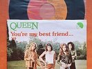 QUEEN - YOU'RE MY BEST FRIEND/39 RARE YUGOSLAVIA 7'' PS 1976 UNIQUE COVER