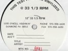 METALLICA Ride The Lightning promotional Test Pressing 2LP