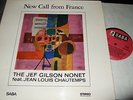 THE JEF GILSON NONET : NEW CALL FROM FRANCE LP 1966 SABA 15081 ST GERMANY