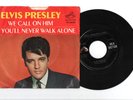 ELVIS PRESLEY # 9600 - YOU'LL NEVER WALK ALONE  - WITH PICTURE SLEEVE