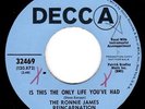 HEAR MOD PSYCH 45 w/HEAVY PHASING- RONNIE JAMES REINCARNATION - IS THIS THE ONLY