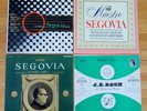 ANDRES SEGOVIA Recital Sonata Romantica Maestro Bach (Carl Weinrich) 4 VINYL LPs