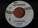 Halloween, Link Wray and His Raymen, The Shadow Knows, Swan promo # 41`71, M-