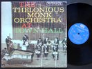 THELONIOUS MONK At Town Hall LP RIVERSIDE RLP 12-300 US 1959 MONO Donald Byrd