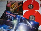 IRON MAIDEN NEW 2 LP LOTB TOUR   COLOR WAX   FRANC WITH POSTER OOP SS 80