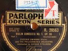 Uminska+Fitelberg. Szymanowski (Violin concerto 1). Parl-Odeon R 20563-5 (3)