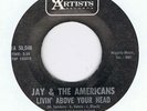 NORTHERN-JAY & THE AMERICANS-LIVING ABOVE YOUR HEAD/LOOK AT ME-US UA ORIGINAL
