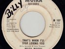 northern soul crossover 45 BELITA WOODS That's When I'll Stop Loving MOIRA mp3