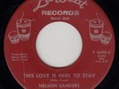 northern soul r&b funk 45 NELSON SANDERS This Love Is Here To Stay LA BEAT mp3