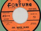 ANDRE WILLIAMS & INSPIRATIONS Jail House Blues / I Still Love 45rpm Fortune 1960