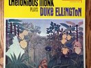 “THELONIOUS MONK PLAYS DUKE ELLINGTON” jazz LP RIVERSIDE dg MONO