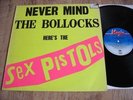 THE SEX PISTOLS, NEVER MIND THE BOLLOCKS..., UK VIRGIN LP, 1977, PLAYS EXCELLENT