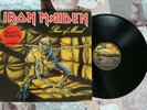 Iron Maiden  Vinyl LP Piece of Mind Spain ultra rar with Toursticker