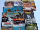 JOHNNY HALLYDAY- 3 ANCIENS VINYLES 33 TOURS + 14 VINYLES 45 TOURS