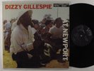 DIZZY GILLESPIE At Newport VERVE LP VG+ mono