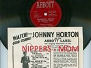 Rare Johnny Horton 78 & Insert - Somebody's Rockin' My - Johnny's Personal Copy