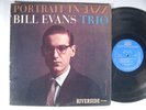BILL EVANS TRIO Portrait In Jazz MONO LP RIVERSIDE RM 12-315 A/B Matrix