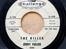 NORTHERN SOUL R&B POP white label promo 45: JERRY FULLER The Killer CHALLENGE