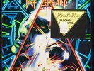 DEF LEPPARD VERY RARE SEALED  HYSTERIA 1987 1ST PRESS HYPE STICKER OOP