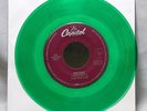 THE BEATLES JUKEBOX 45 RPM CAPITAL GREEN VINYL TAXMAN / BIRTHDAY  MINT