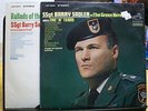 2 RECORDS BALLADS OF THE GREEN BERETS SSGT BARRY SADLER A TEAM WHITE GREEN EX EX