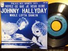 JOHNNY HALLYDAY 6837028 ENCART FAIT PAR MES SOINS.HOMEMADE SLEEVE.PROMO