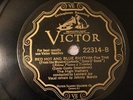 JAZZ HIGH HATTERS Red Hot & Blue Rhythm VICTOR 22314 E+