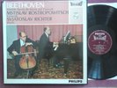 PHILIPS HI-FI-StereO, 2 LP box, ED1, BEETHOVEN: Sonaten, ROSTROPOWITSCH, RICHTER