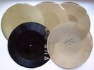 5x 78rpm X-Ray GENE VINCENT RANIERI CARMEN Boogie USSR AUDIO ROENTGEN FILM 1950s