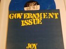 Government Issue Joyride LP Blue Vinyl 1984 DC Hardcore Punk Minor Threat