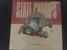 STATE CHAMPS LIVING PROOF FYE EXCLUSIVE HALF RED/ HALF CREAM VINYL LP LTD TO 500