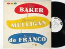 CHET BAKER / GERRY MULLIGAN / BUDDY DeFRANCO gnp LP / MONO DG FLAT