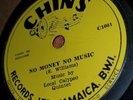 CHIN'S RECORD ROUGH RIDER Local Calypso Quintet No Money No Music C 1001 Bedasse