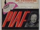 Dédicace Edith Piaf 45 tours Non je ne regrette rien