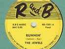 DOO-WOP 78 : THE JEWELS ON R AND B 1301 IN E+ / E CONDITION